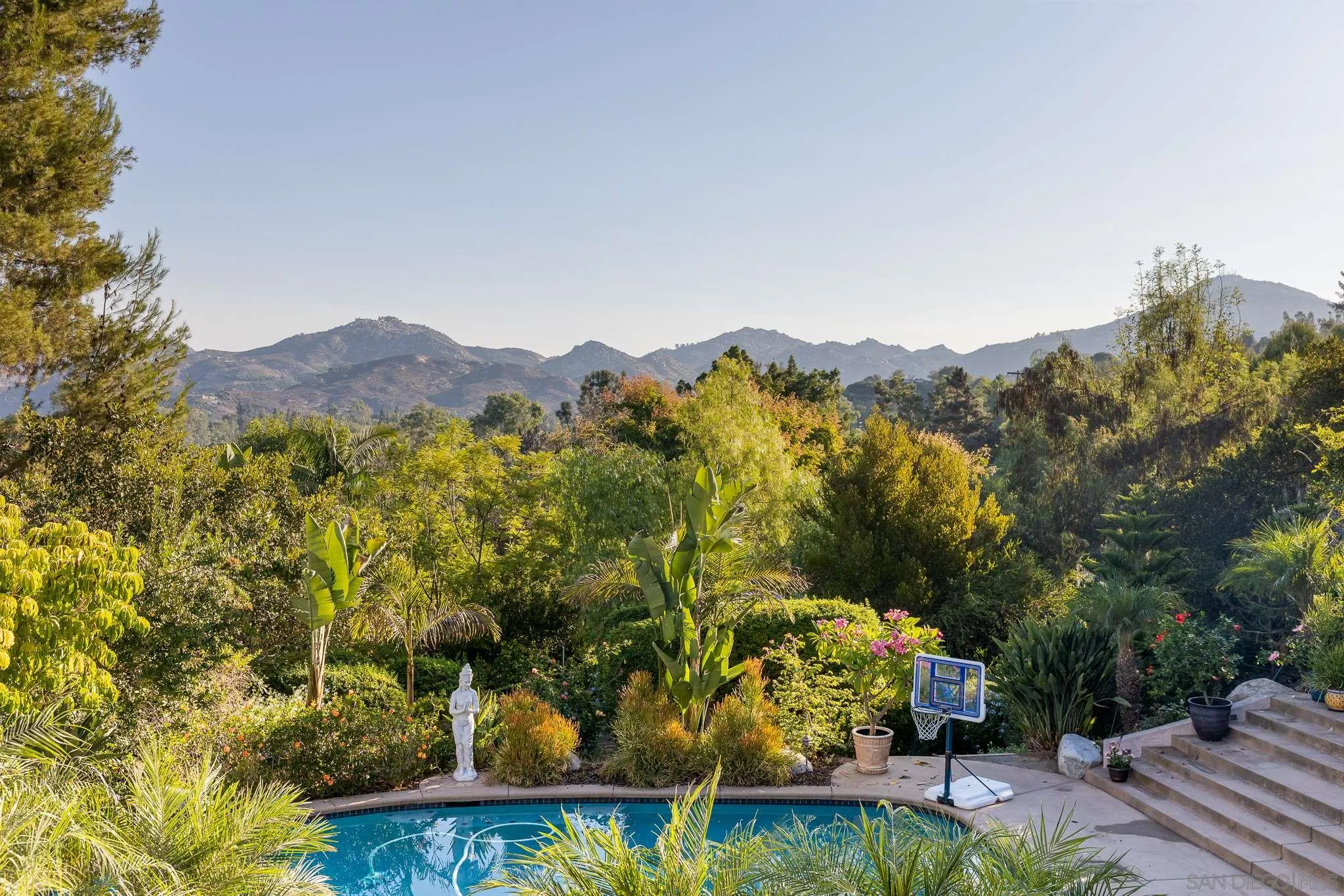 16319 Martincoit Road Poway, CA 92064 - Photo 26 of 29 a view of a mountain with a mountain in the background