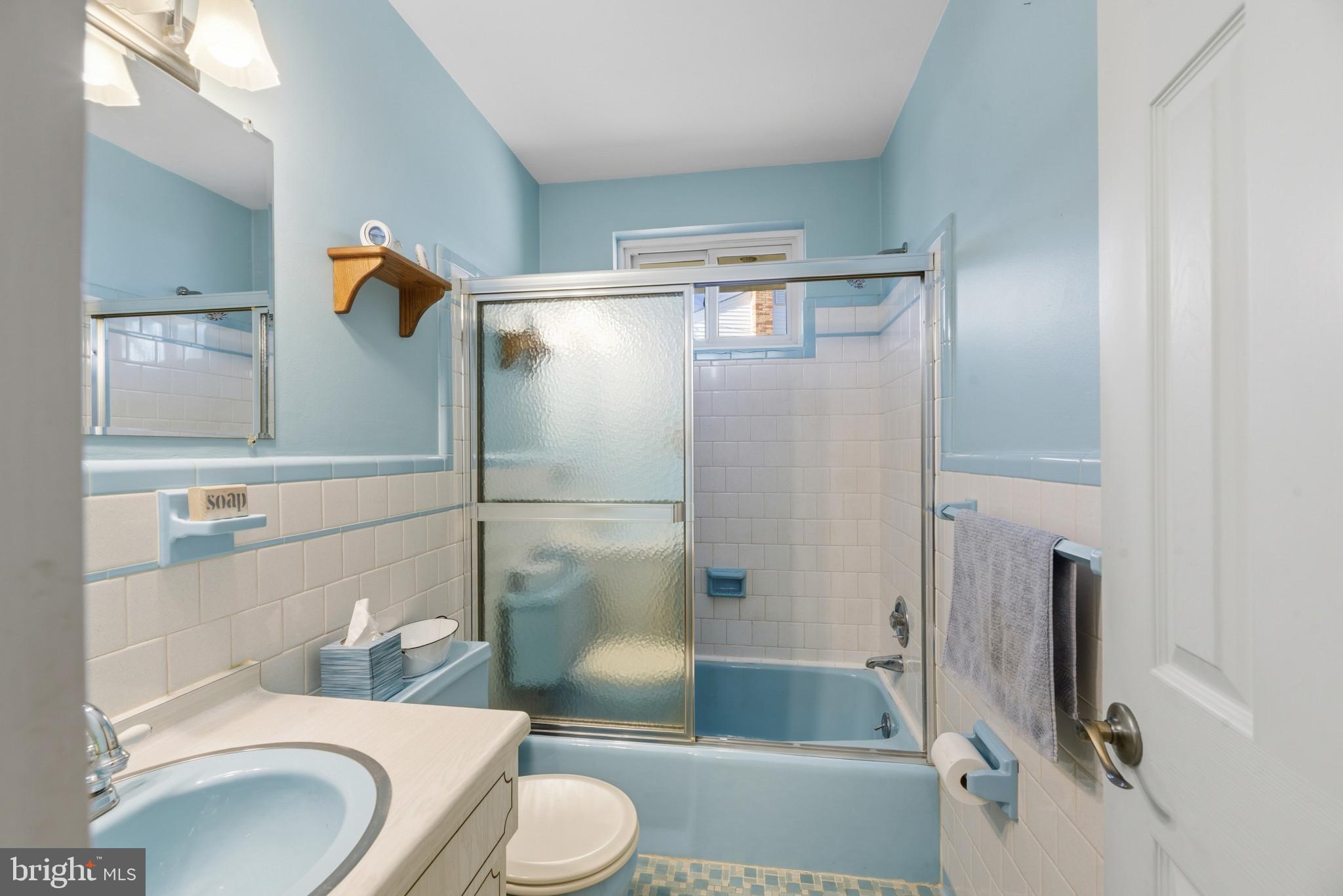 2019 Valley Road Annapolis, MD 21401 - Photo 21 of 42 a bathroom with a toilet and a shower