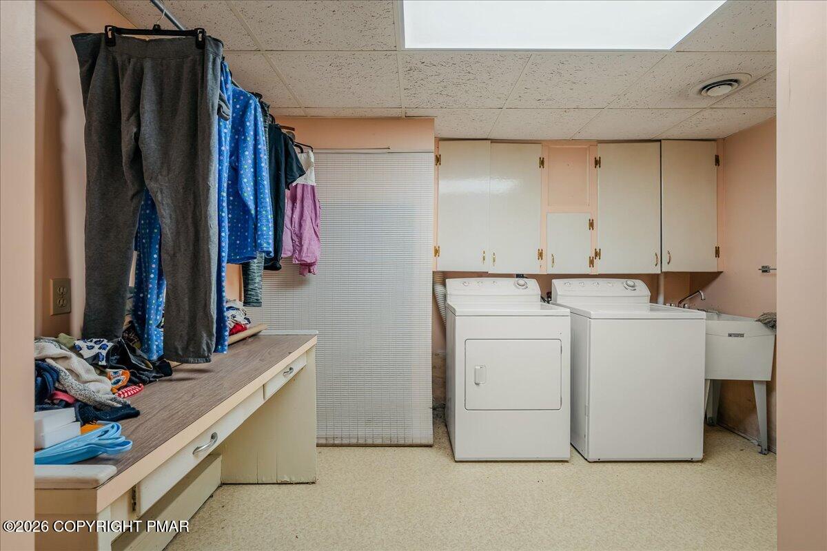626 Northway Road Linden, PA 17744 - Photo 19 of 28 a utility room with dryer and washer