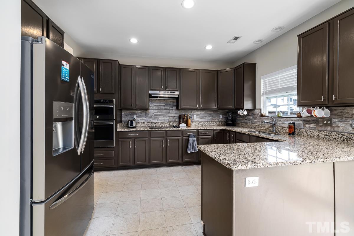 4340 Snowcrest Lane Raleigh, NC 27616 - Photo 13 of 42 Gourmet Style Kitchen