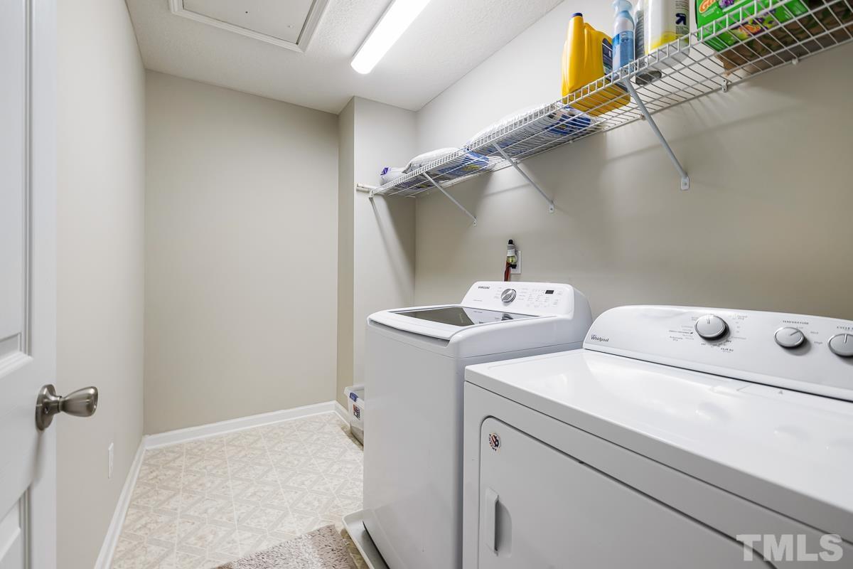 4340 Snowcrest Lane Raleigh, NC 27616 - Photo 21 of 42 Laundry Room