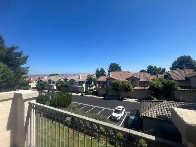 a view of a terrace with sitting area