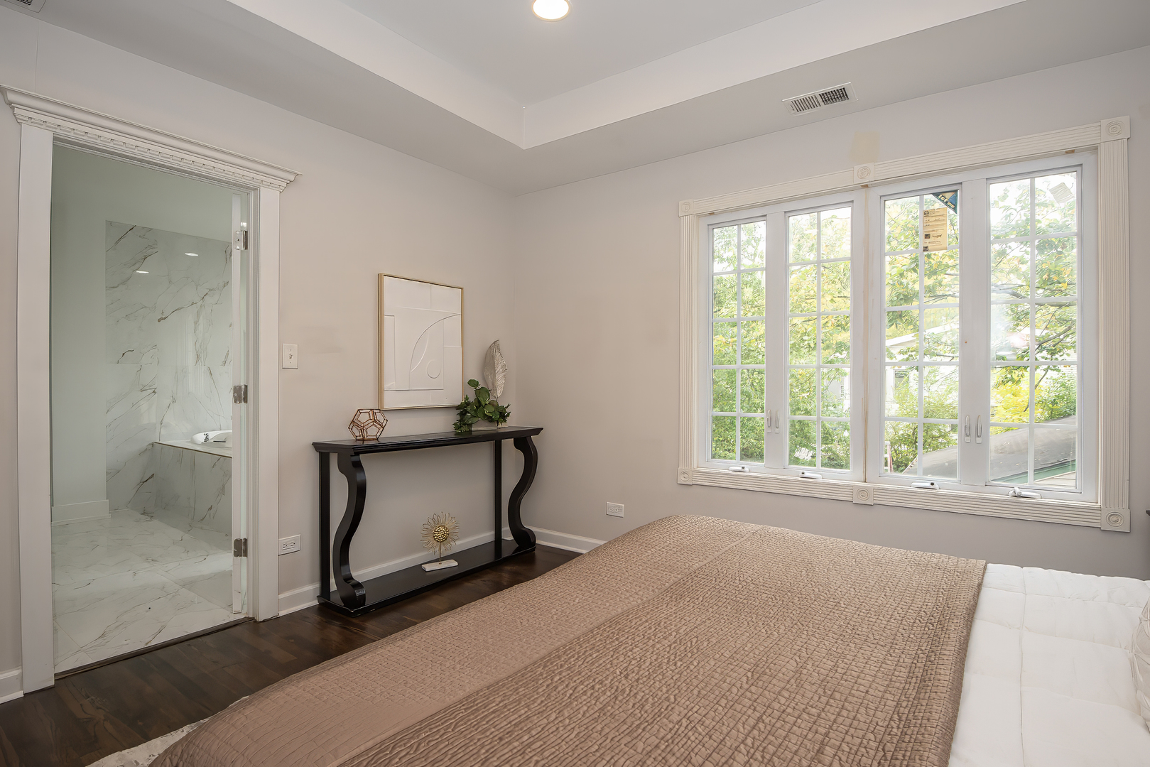 216 Flora Avenue Glenview, IL 60025 - Photo 21 of 40 a bedroom with furniture and window