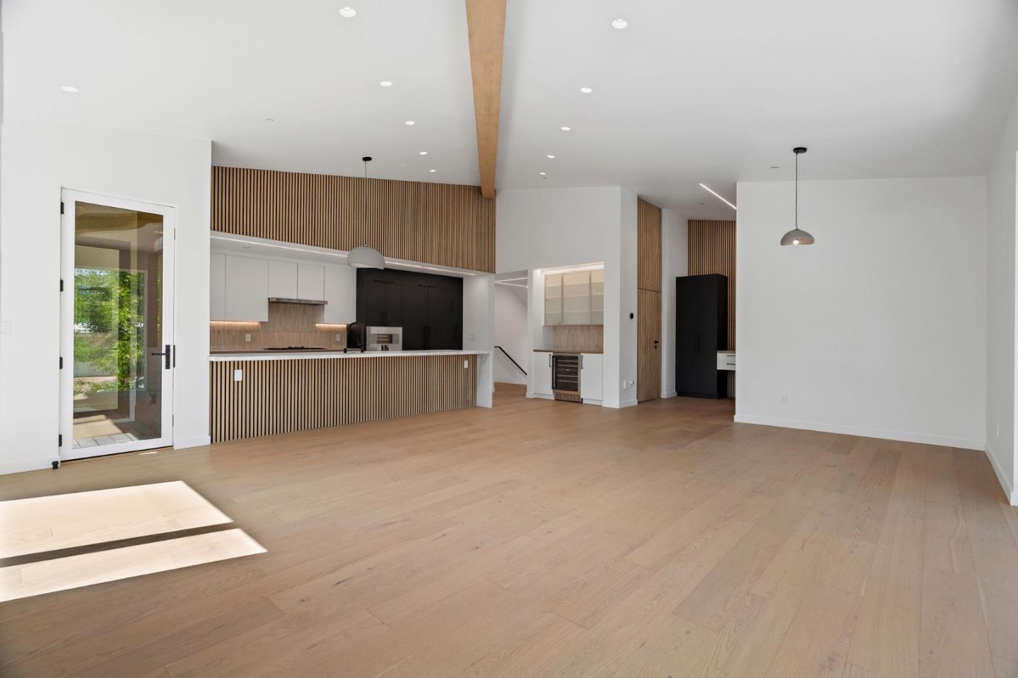 3886 Ross Road Palo Alto, CA 94303 - Photo 20 of 60 a view of a kitchen with a sink and an oven