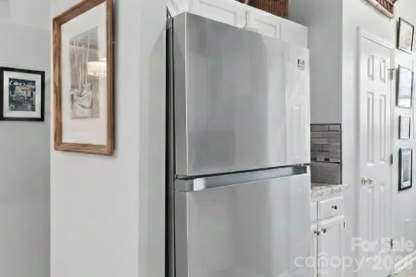 a close view of closet