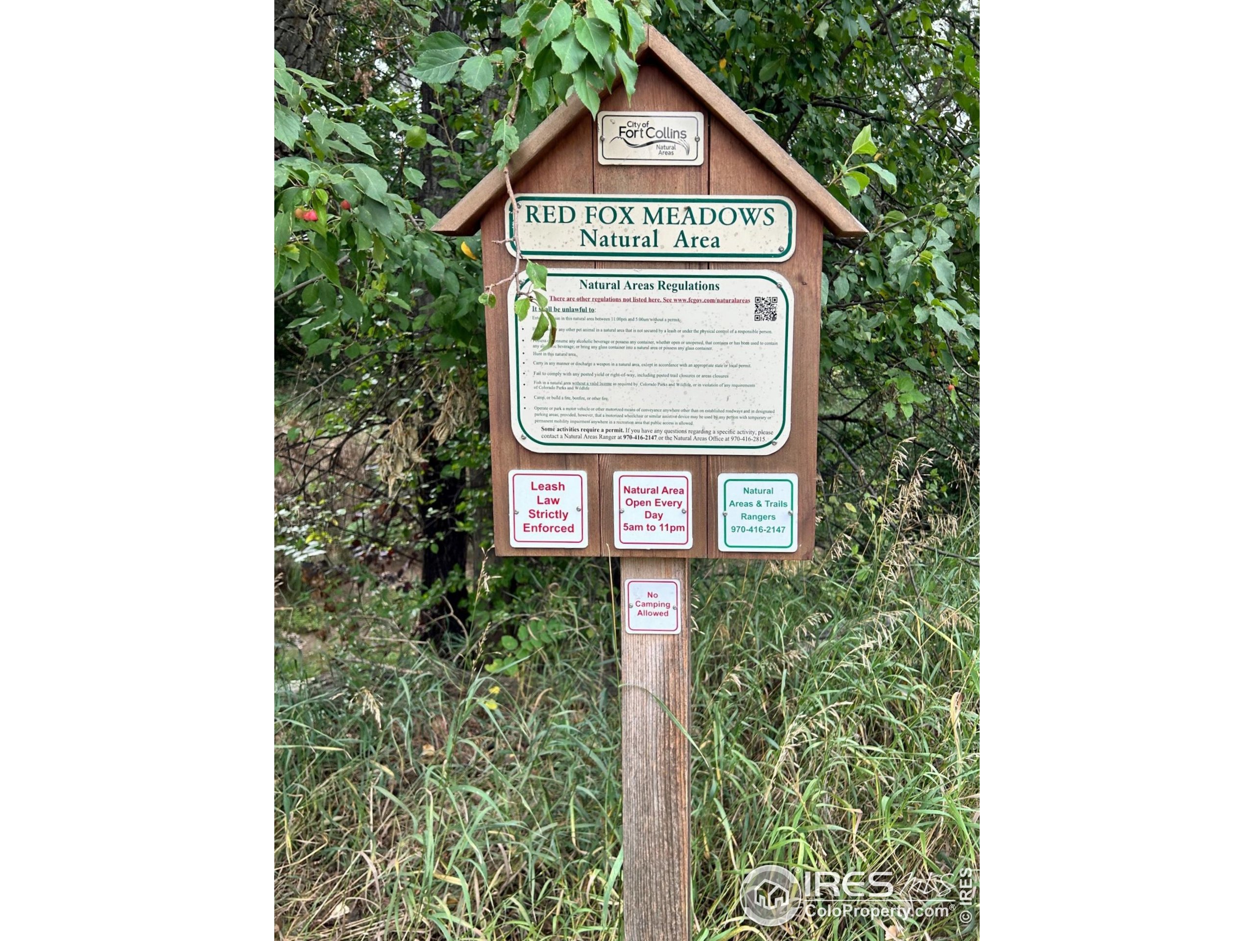 1680 Foxbrook Way Fort Collins, CO 80526 - Photo 41 of 42 a sign broad on the side of a building