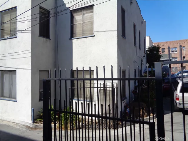 a view of city from balcony