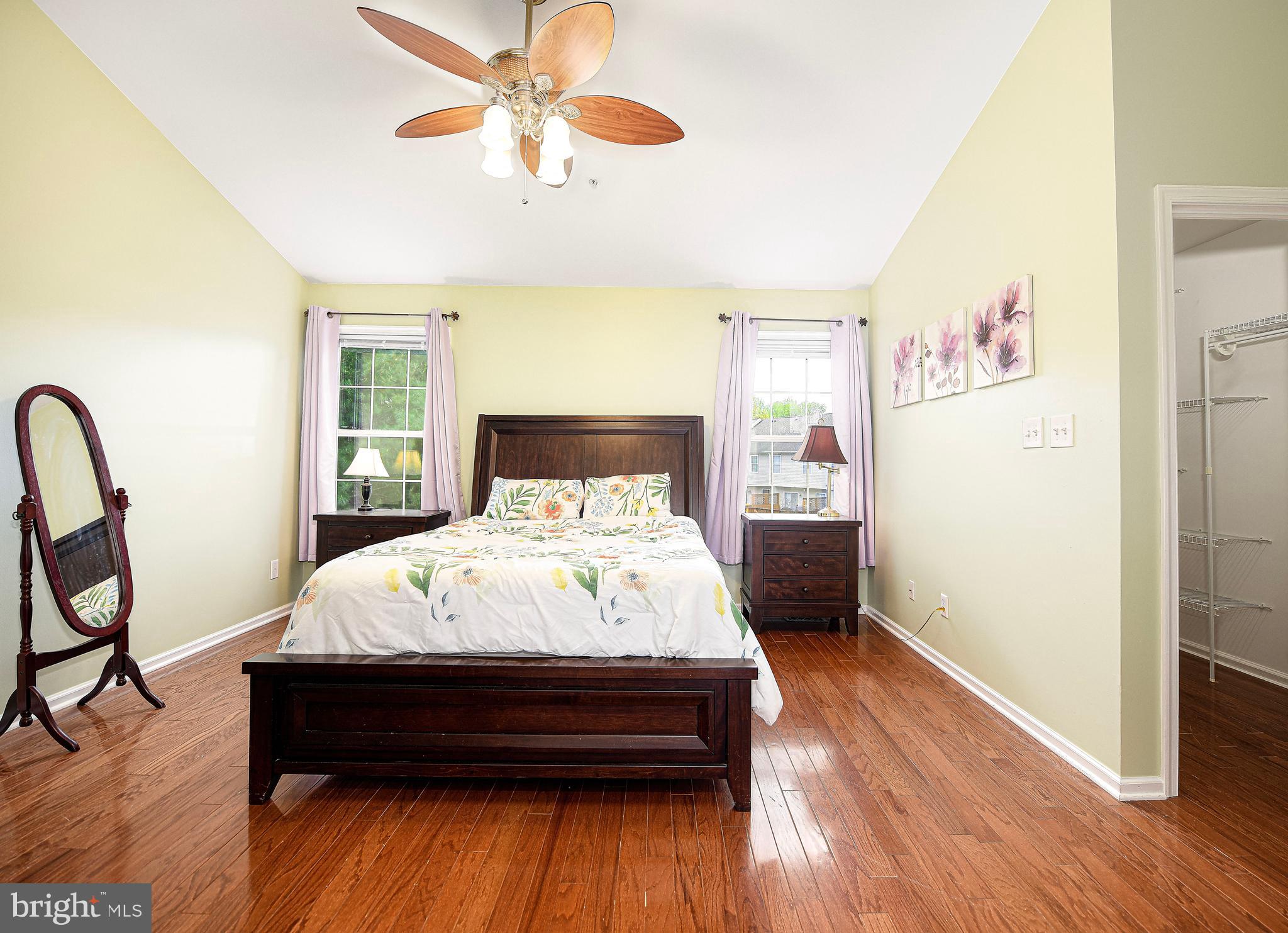2015 Pointview Circle Forest Hill, MD 21050 - Photo 15 of 43 Primary bedroom w/hardwood floors & walk-in closet