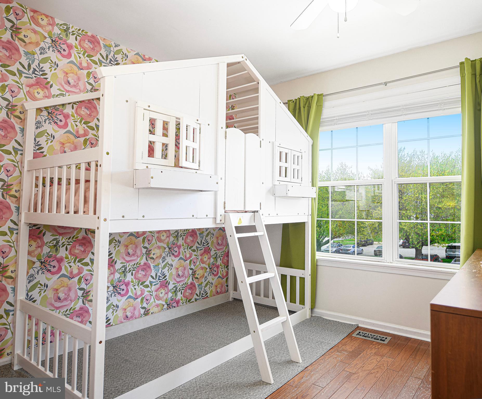 2015 Pointview Circle Forest Hill, MD 21050 - Photo 17 of 43 Bedroom 2 with hardwood & double window