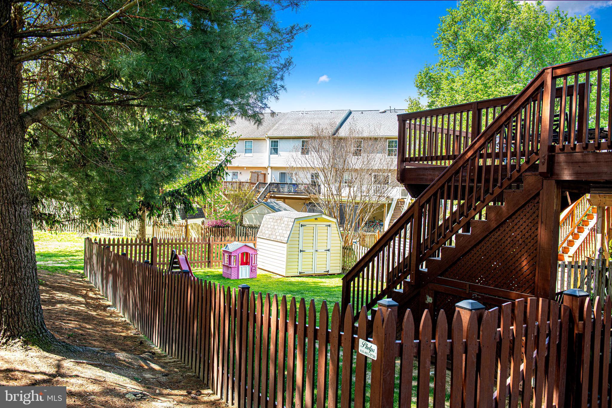 2015 Pointview Circle Forest Hill, MD 21050 - Photo 25 of 43 Fully fenced back yard