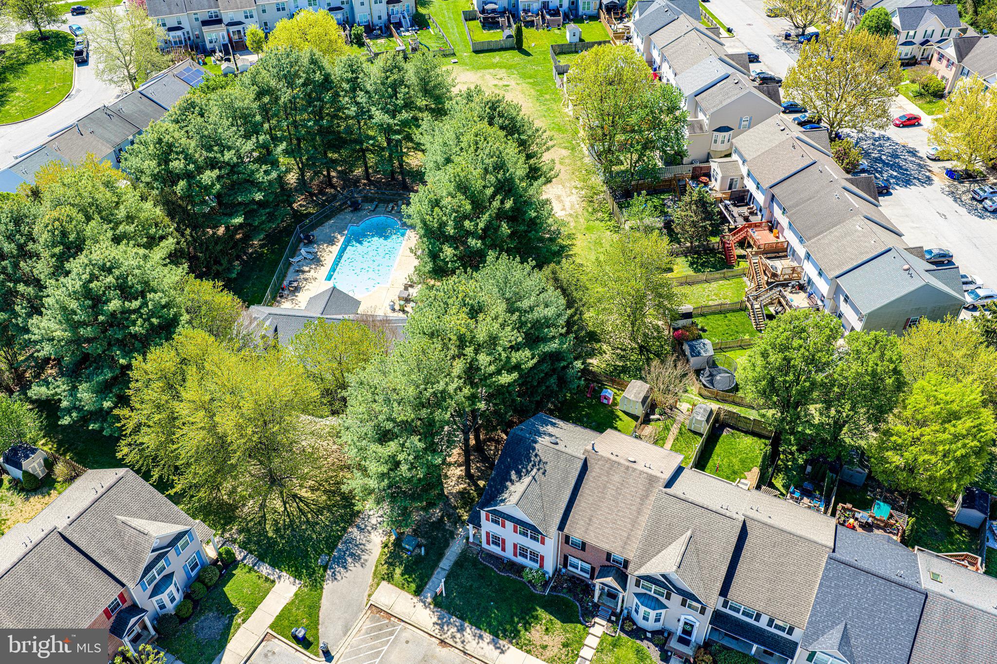 2015 Pointview Circle Forest Hill, MD 21050 - Photo 33 of 43 End-unit charm from the sky