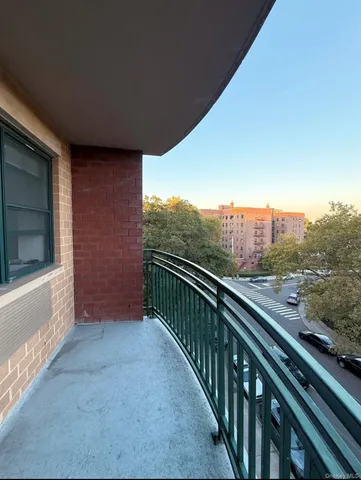 a view of balcony