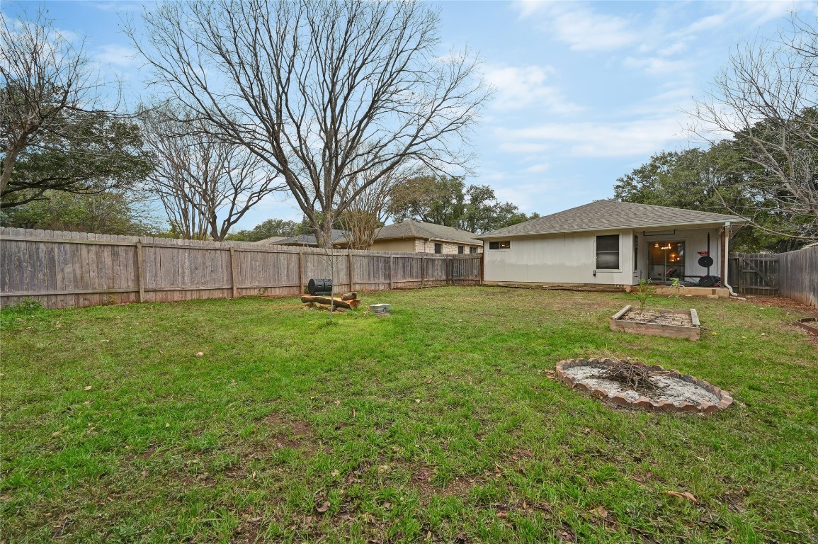 1709 Friars Tale Lane Austin, TX 78748 - Photo 24 of 24 a view of a house with a backyard