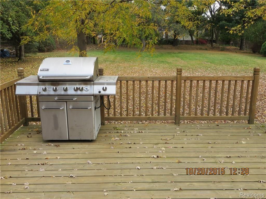 110 Texas Avenue Rochester, MI 48309 - Photo 9 of 20 Large railed deck for hanging out & grilling