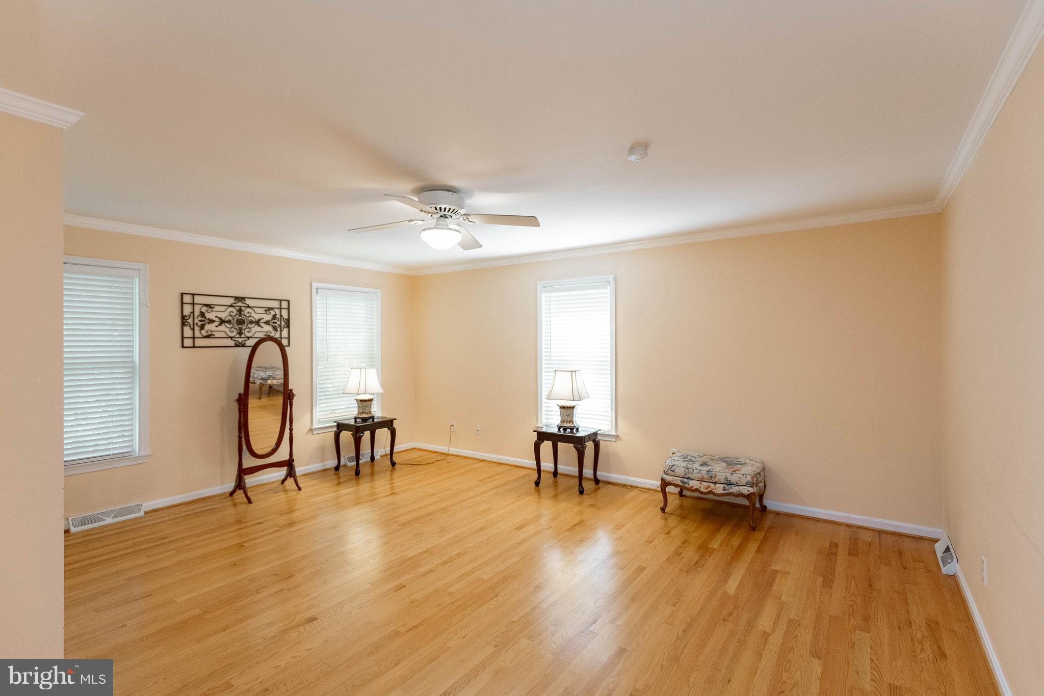 1158 Quarry Road Pylesville, MD 21132 - Photo 17 of 30 a view of a room with lounge chair and wooden floor