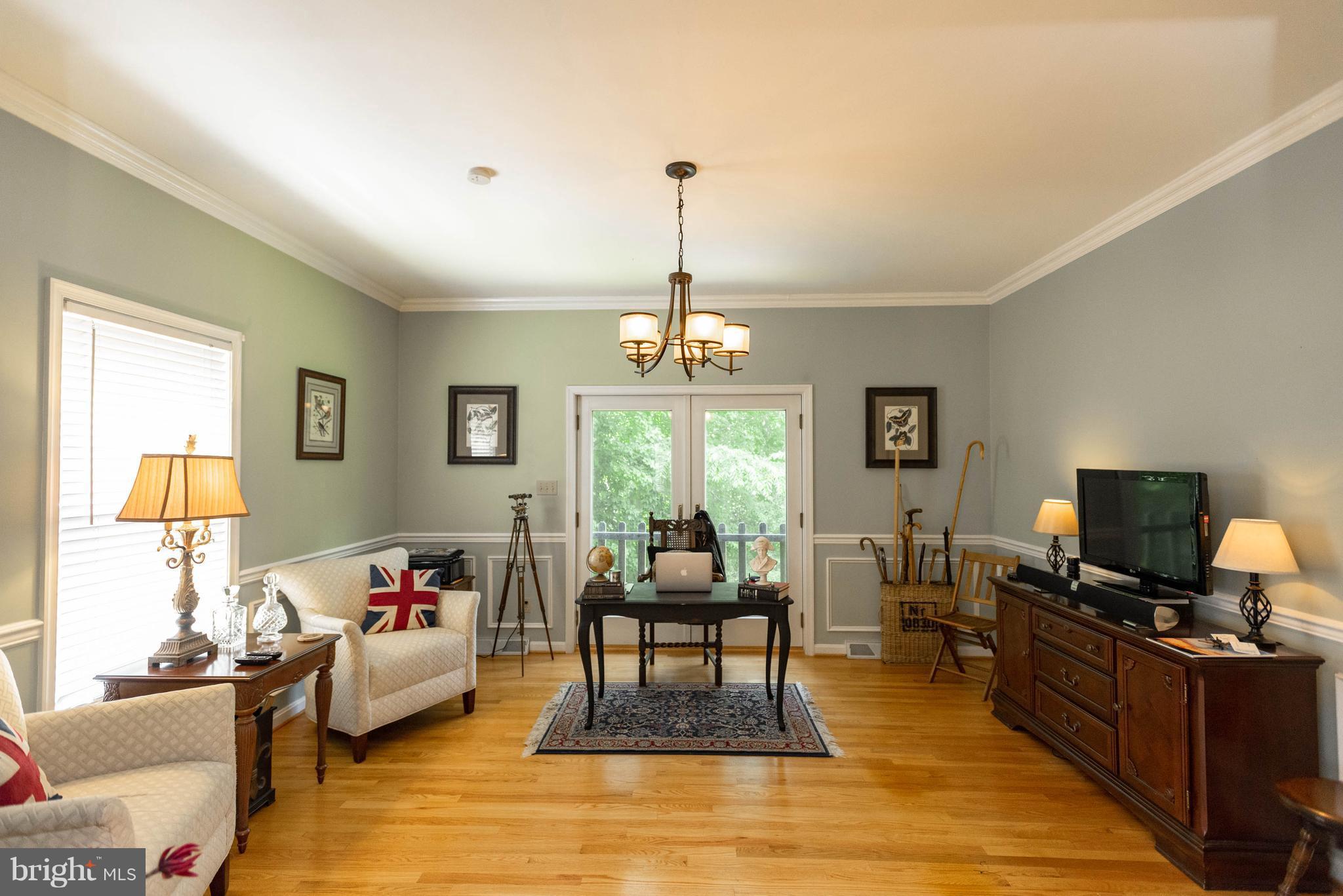 1158 Quarry Road Pylesville, MD 21132 - Photo 8 of 30 a living room with furniture or window and a wooden floor