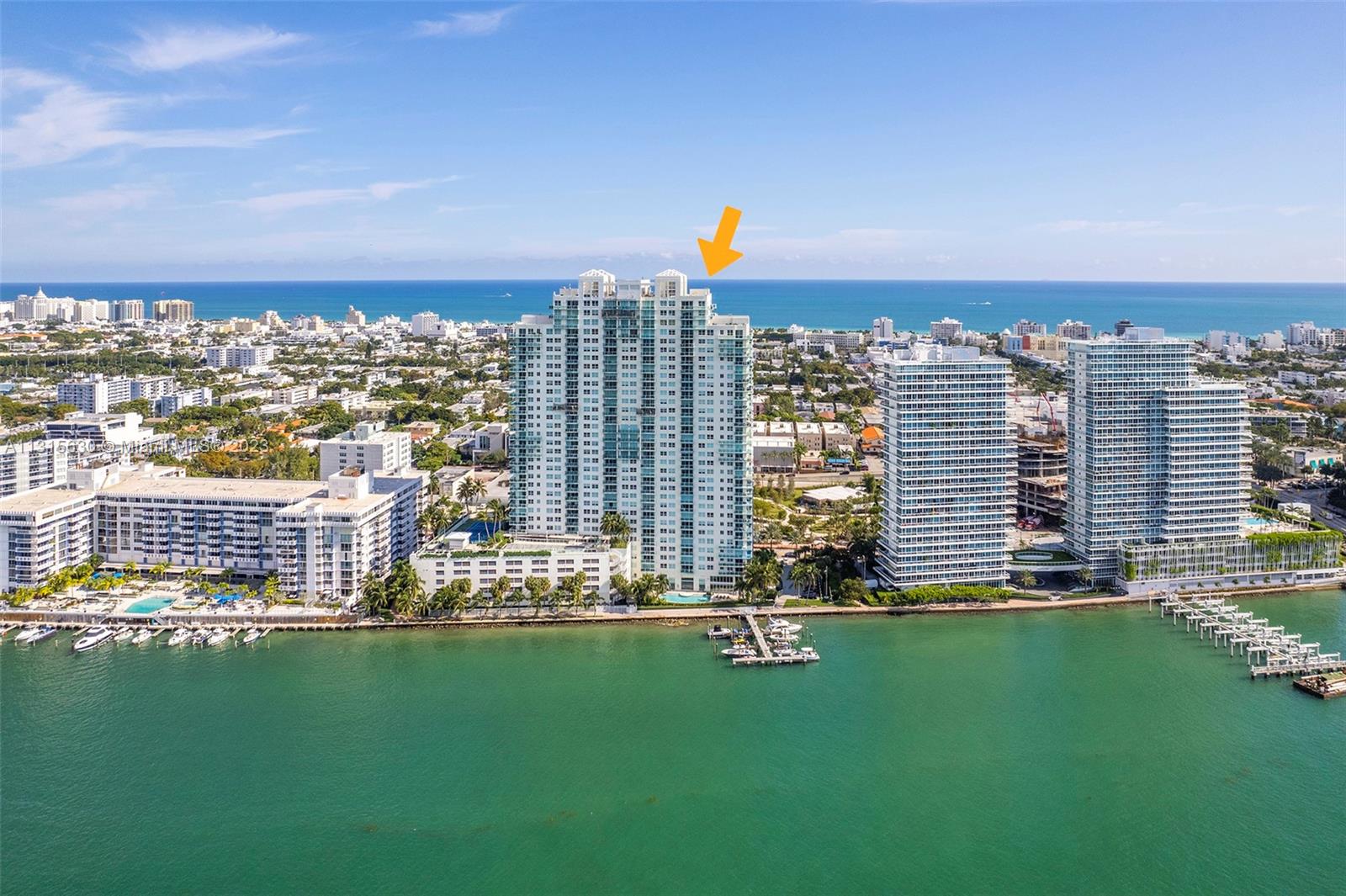 650 West Avenue, Unit 1408 Miami Beach, FL 33139 - Photo 1 of 35 a view of a city with tall buildings
