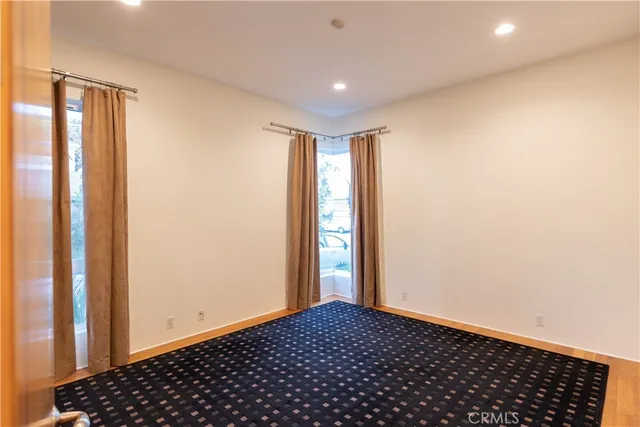 a view of empty room