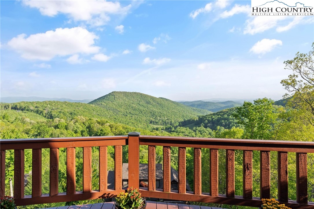 405 Elk Summit Drive Todd, NC 28684 - Photo 24 of 50 a balcony with an outdoor view