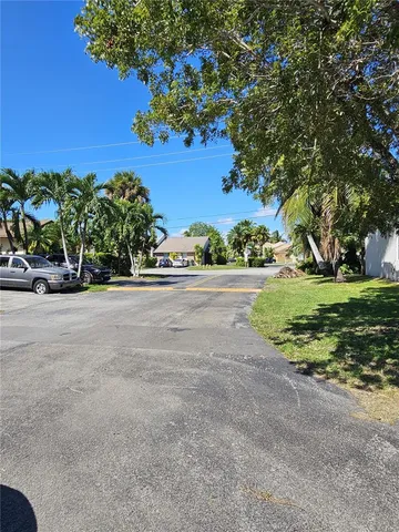 a view of street with houses