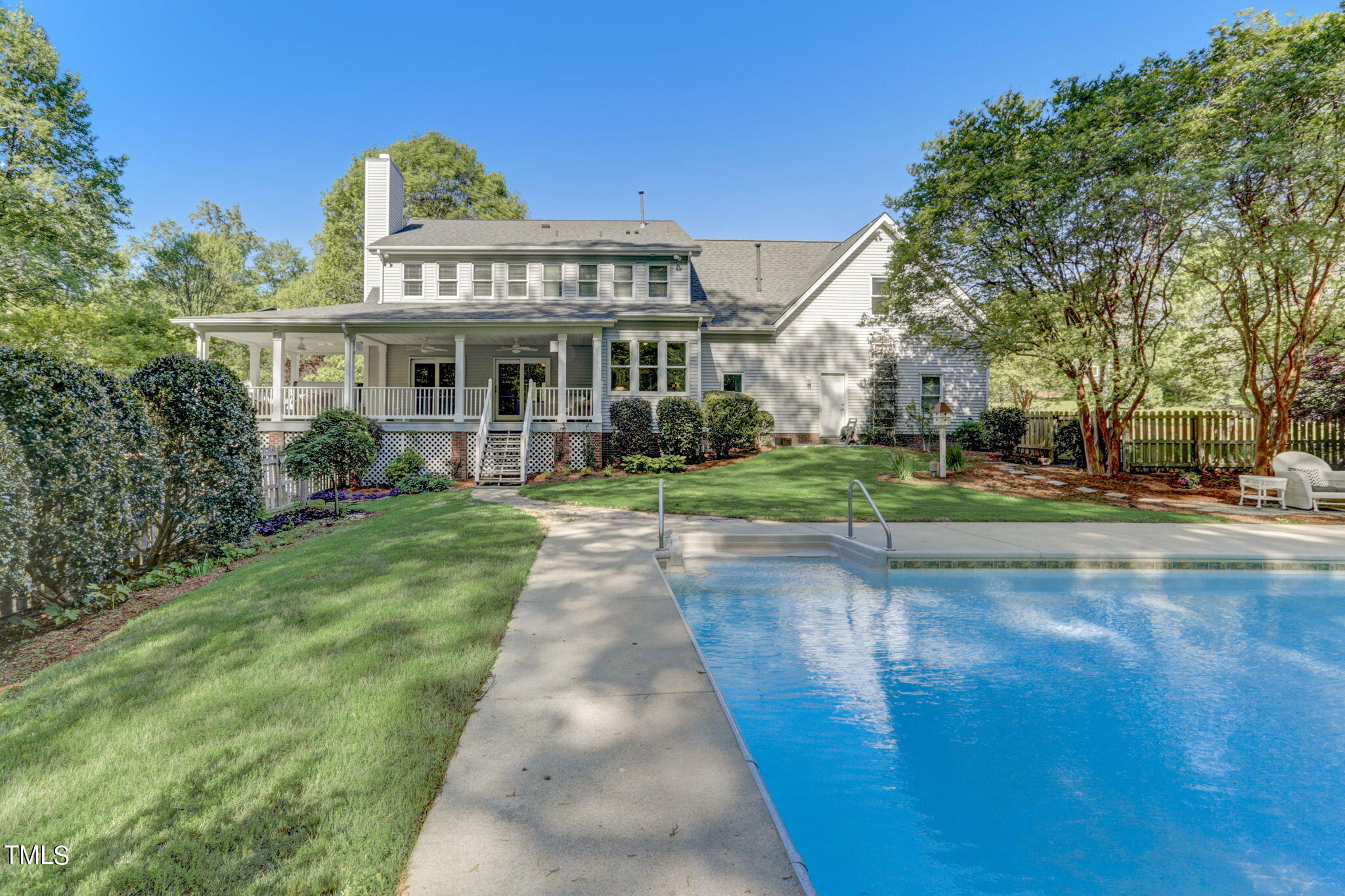 1029 Sunset Meadows Drive Apex, NC 27523 - Photo 4 of 52 a front view of a house with a yard