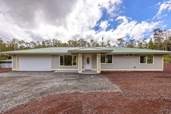 front view of house with a yard