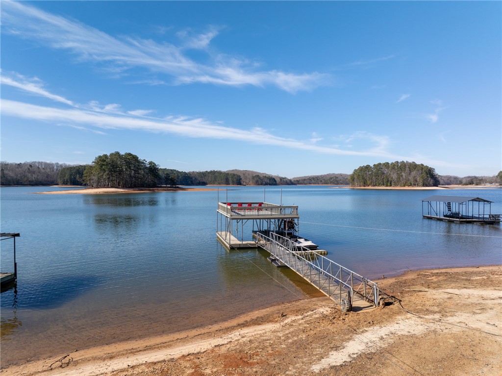 505 Northview Court Fair Play, SC 29643 - Photo 9 of 48 This tranquil waterfront retreat offers a private dock with expansive lake views.