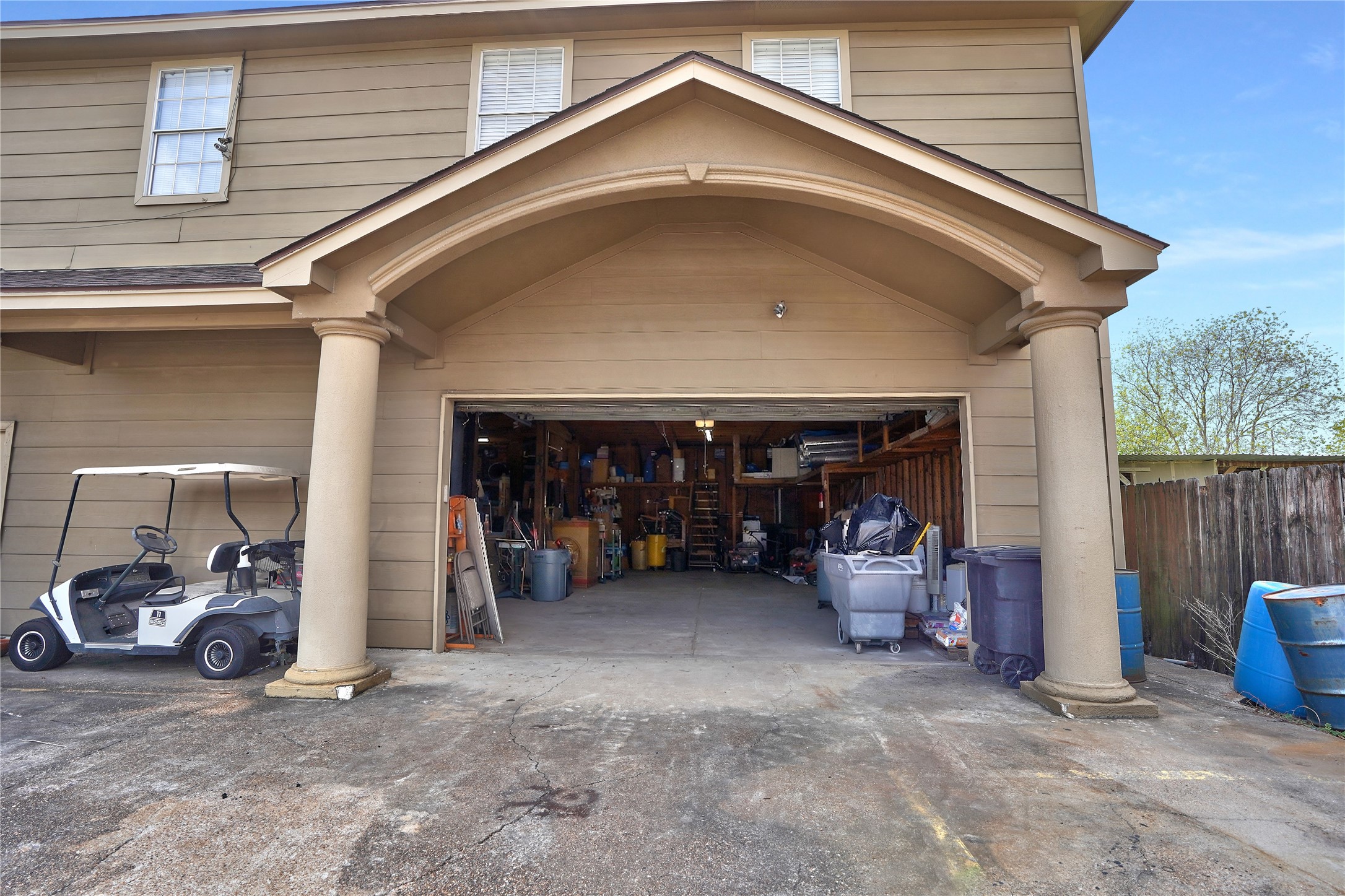 13301-13309 Reeveston Road Houston, TX 77039 - Photo 13 of 35 a view of a car garage