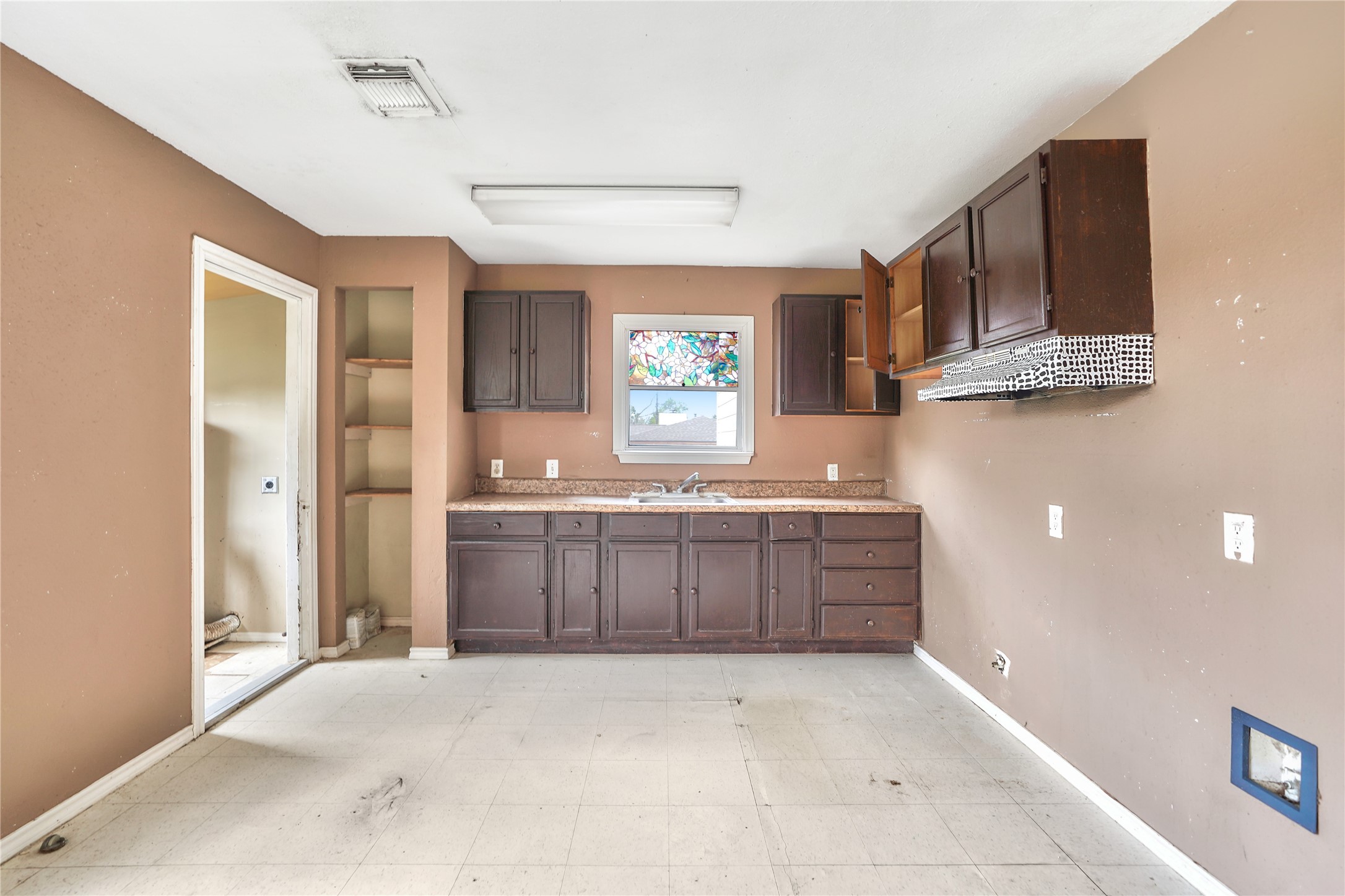 13301-13309 Reeveston Road Houston, TX 77039 - Photo 21 of 35 a large bathroom with a granite countertop sink and a mirror