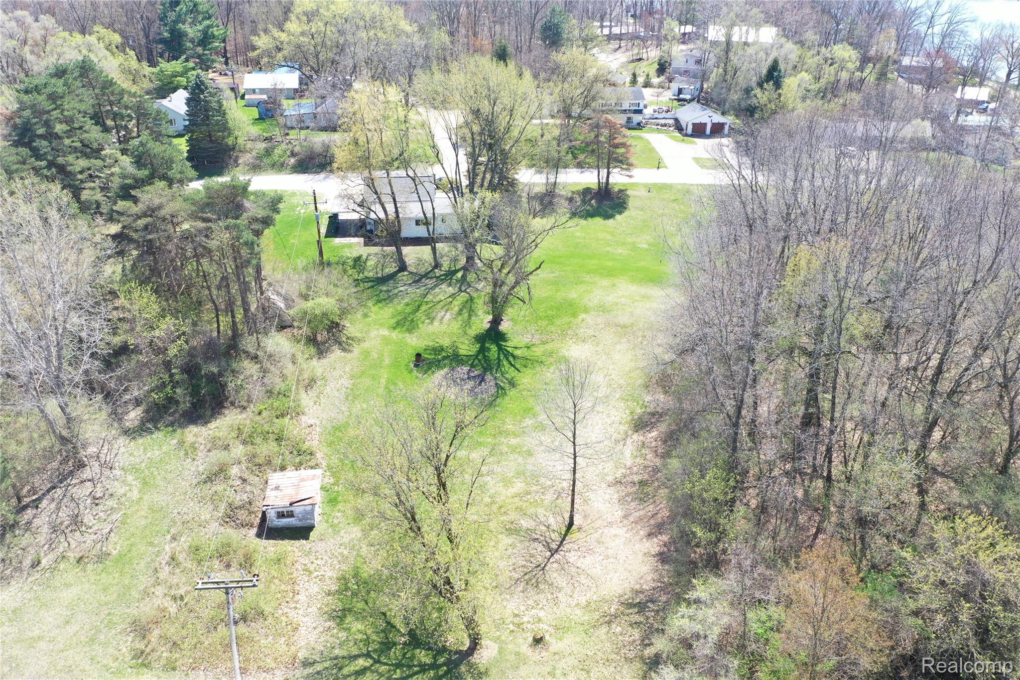 1325 Barnes Lake Road North Branch, MI 48461 - Photo 38 of 42 Bird's eye view