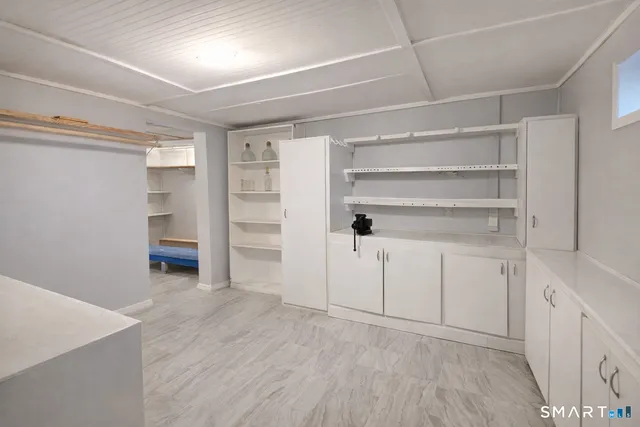 a view of a storage & utility room