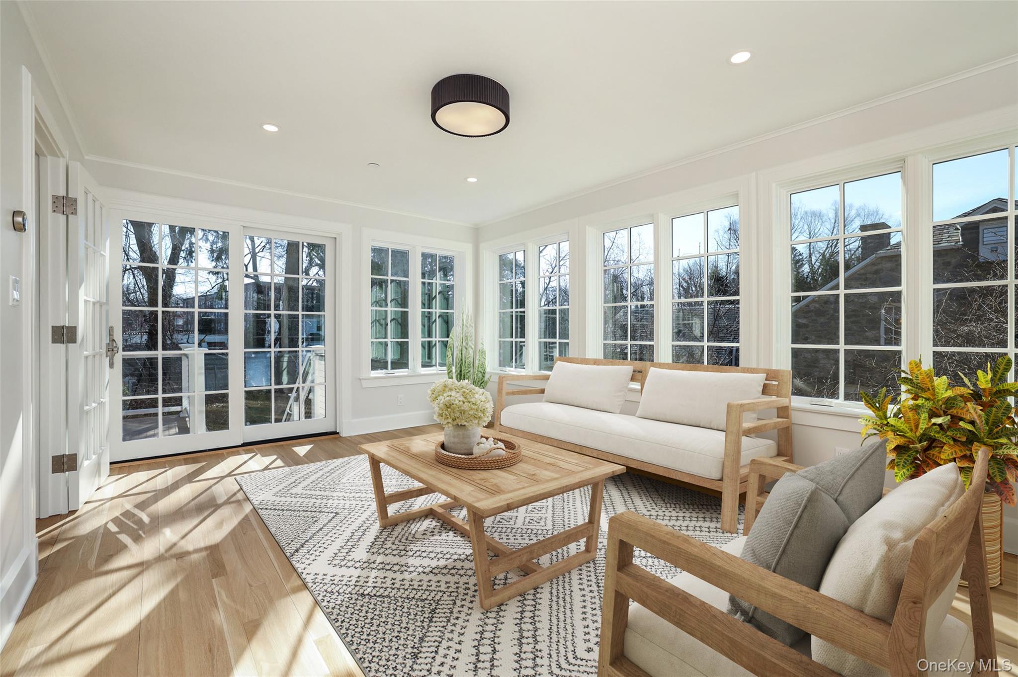 40 Mendota Avenue Rye, NY 10580 - Photo 13 of 31 Sunroom/Office--virtually staged