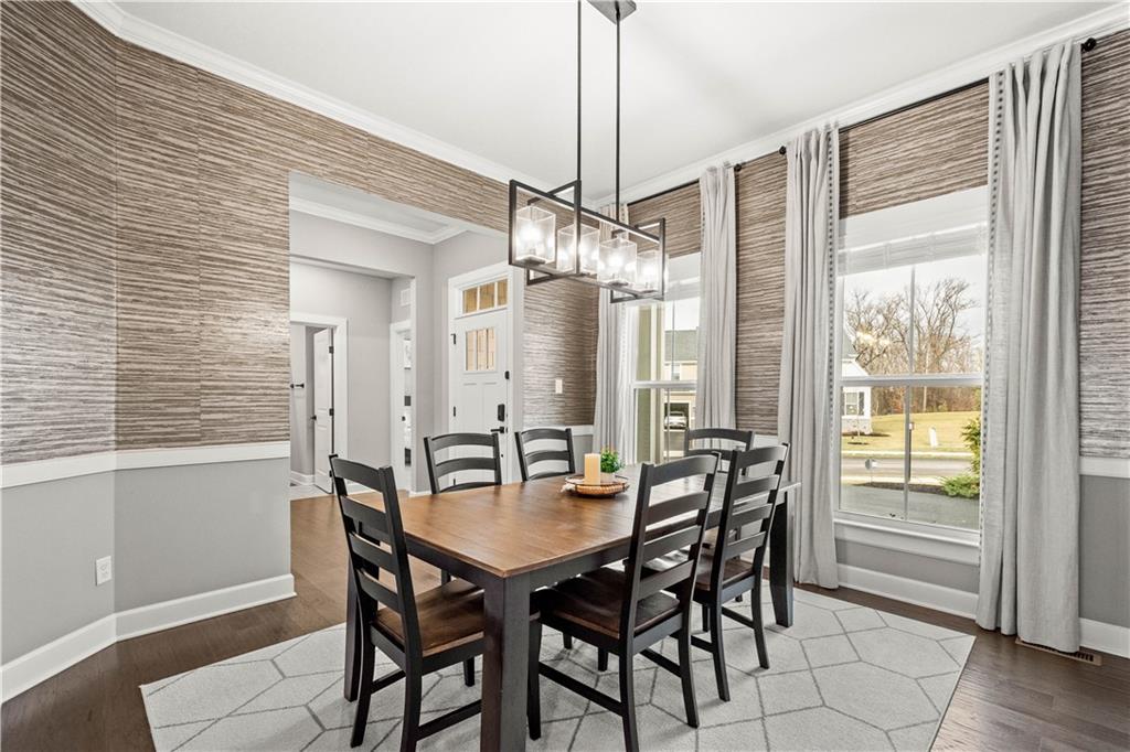 3031 Spruce Road Gibsonia, PA 15044 - Photo 12 of 49 a view of a dining room with furniture and window
