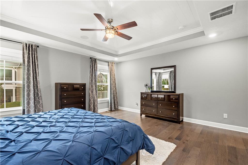3031 Spruce Road Gibsonia, PA 15044 - Photo 28 of 49 a bedroom with a bed and a dresser