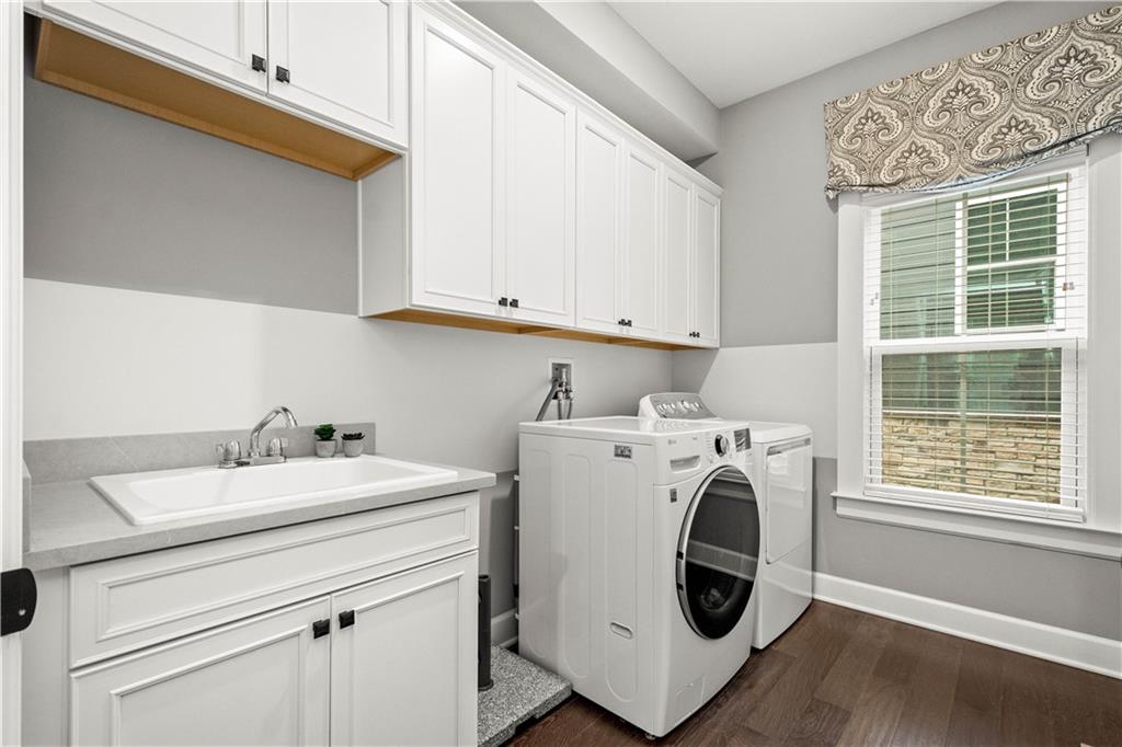 3031 Spruce Road Gibsonia, PA 15044 - Photo 33 of 49 a utility room with dryer and washer