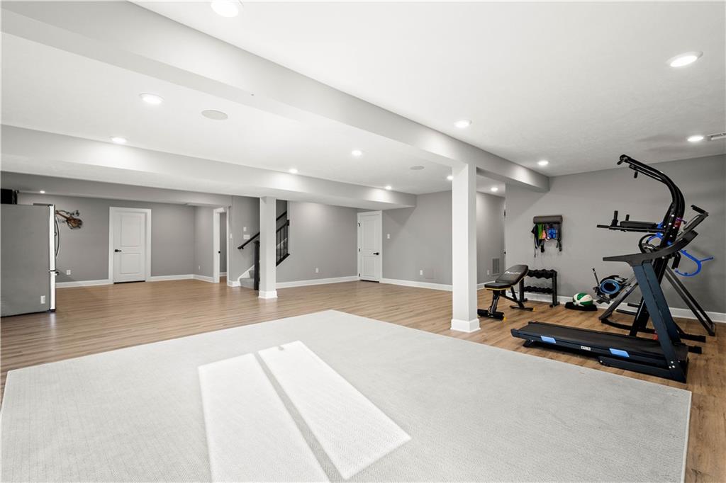 3031 Spruce Road Gibsonia, PA 15044 - Photo 41 of 49 a view of a room with gym equipment