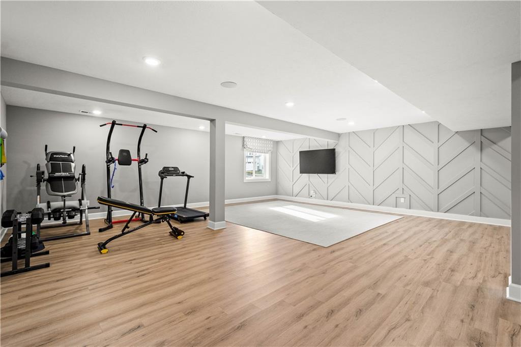 3031 Spruce Road Gibsonia, PA 15044 - Photo 42 of 49 a view of a room with gym equipment