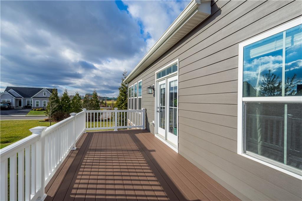 3031 Spruce Road Gibsonia, PA 15044 - Photo 6 of 49 a view of a balcony with wooden floor
