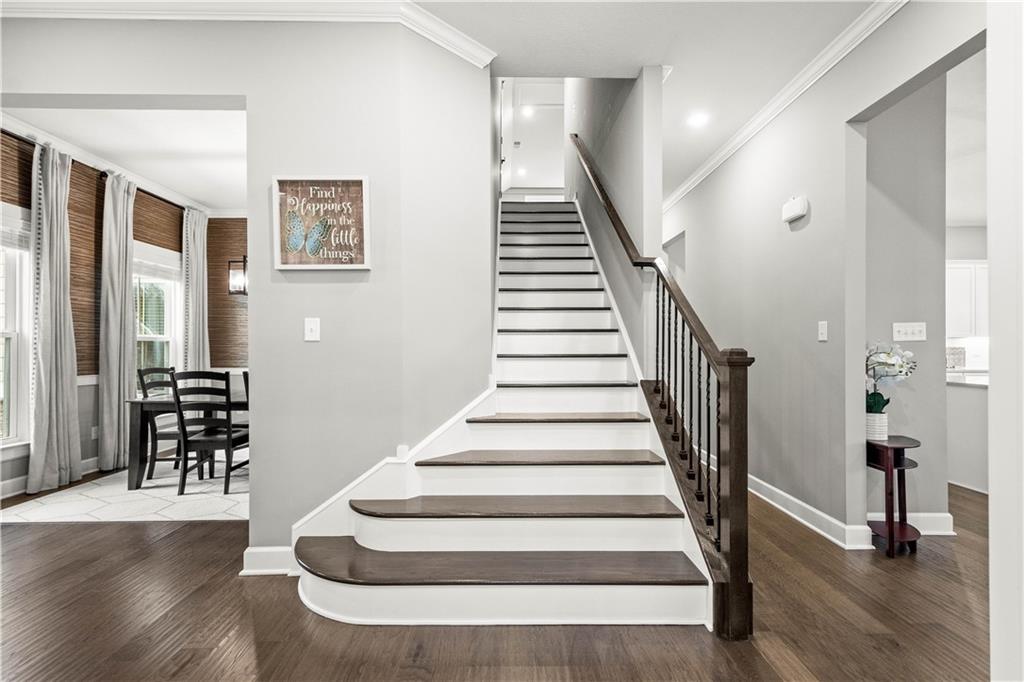 3031 Spruce Road Gibsonia, PA 15044 - Photo 10 of 49 a view of entryway and hall with wooden floor