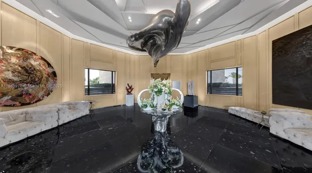 a kitchen with a dining table and chairs