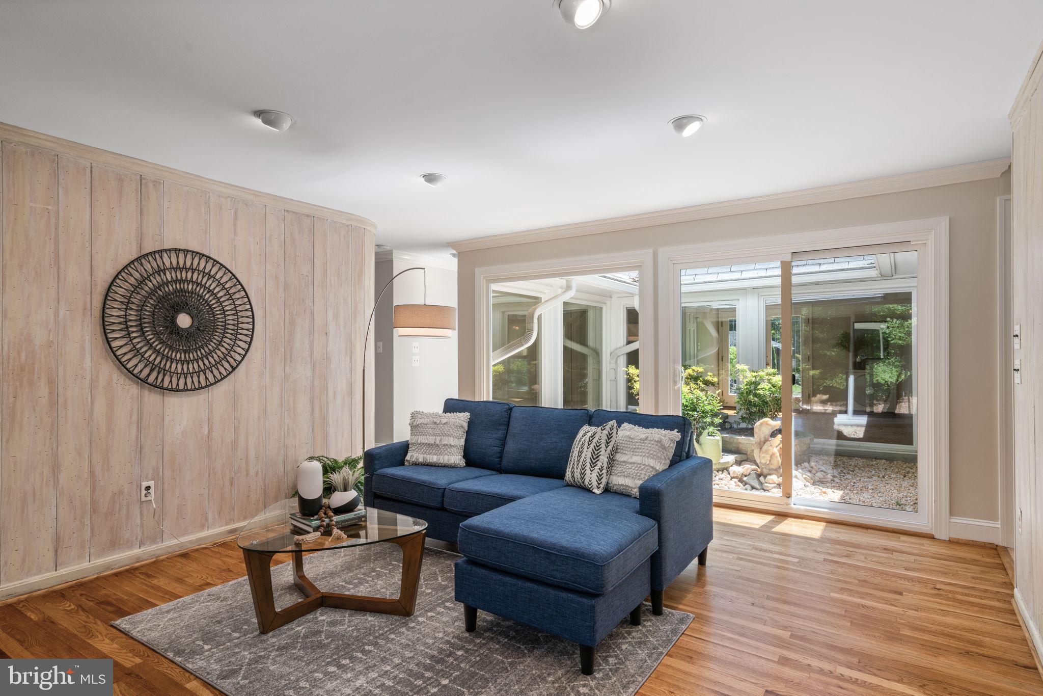 8206 Langbrook Road Springfield, VA 22152 - Photo 30 of 48 Walk Out to Rear Patio