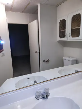 a close view of closet