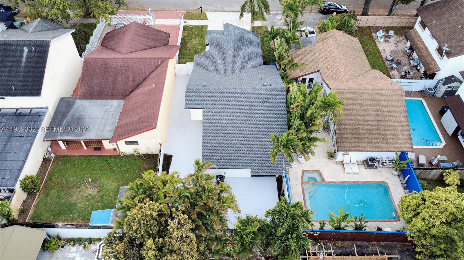 8961 Southwest 6th Street Miami, FL 33174 - Photo 15 of 26 an aerial view of a house with outdoor space