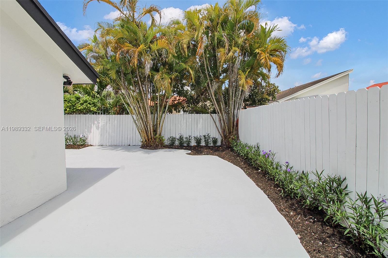 8961 Southwest 6th Street Miami, FL 33174 - Photo 19 of 26 a view of a backyard