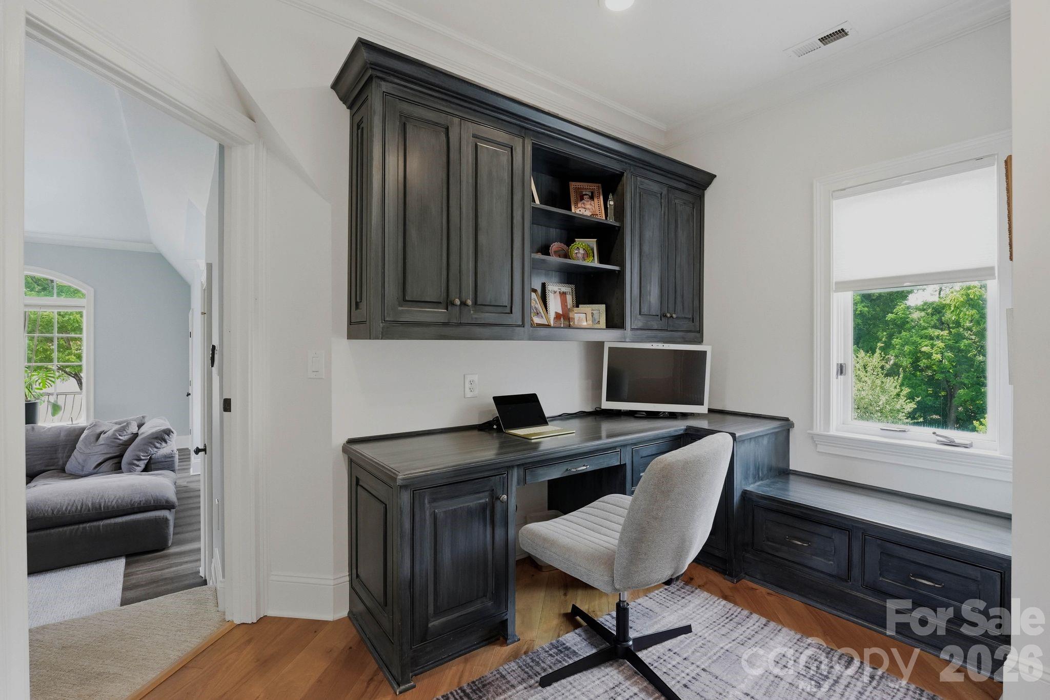 7416 Lee Rea Road Charlotte, NC 28226 - Photo 47 of 48 a work place with furniture and window