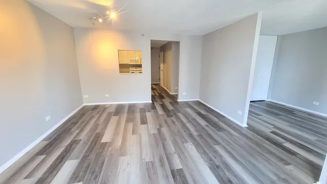 a view of wooden floor in a room