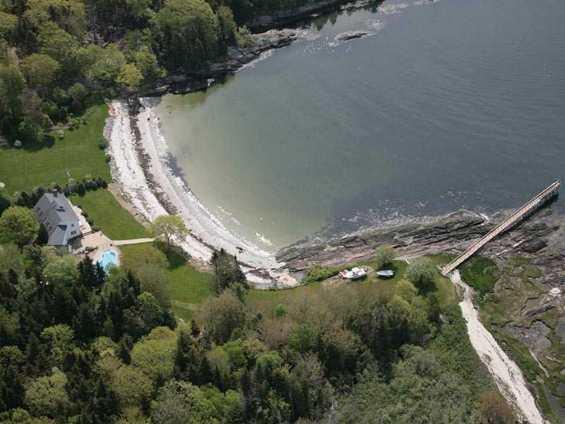 41 Sandy Cove Road Harpswell, ME 04079 - Photo 17 of 35 Aerial View.
