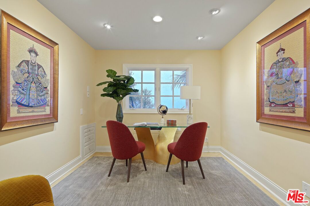 2305 Canyonback Road Los Angeles, CA 90049 - Photo 37 of 50 a view of a livingroom with furniture and a potted plant