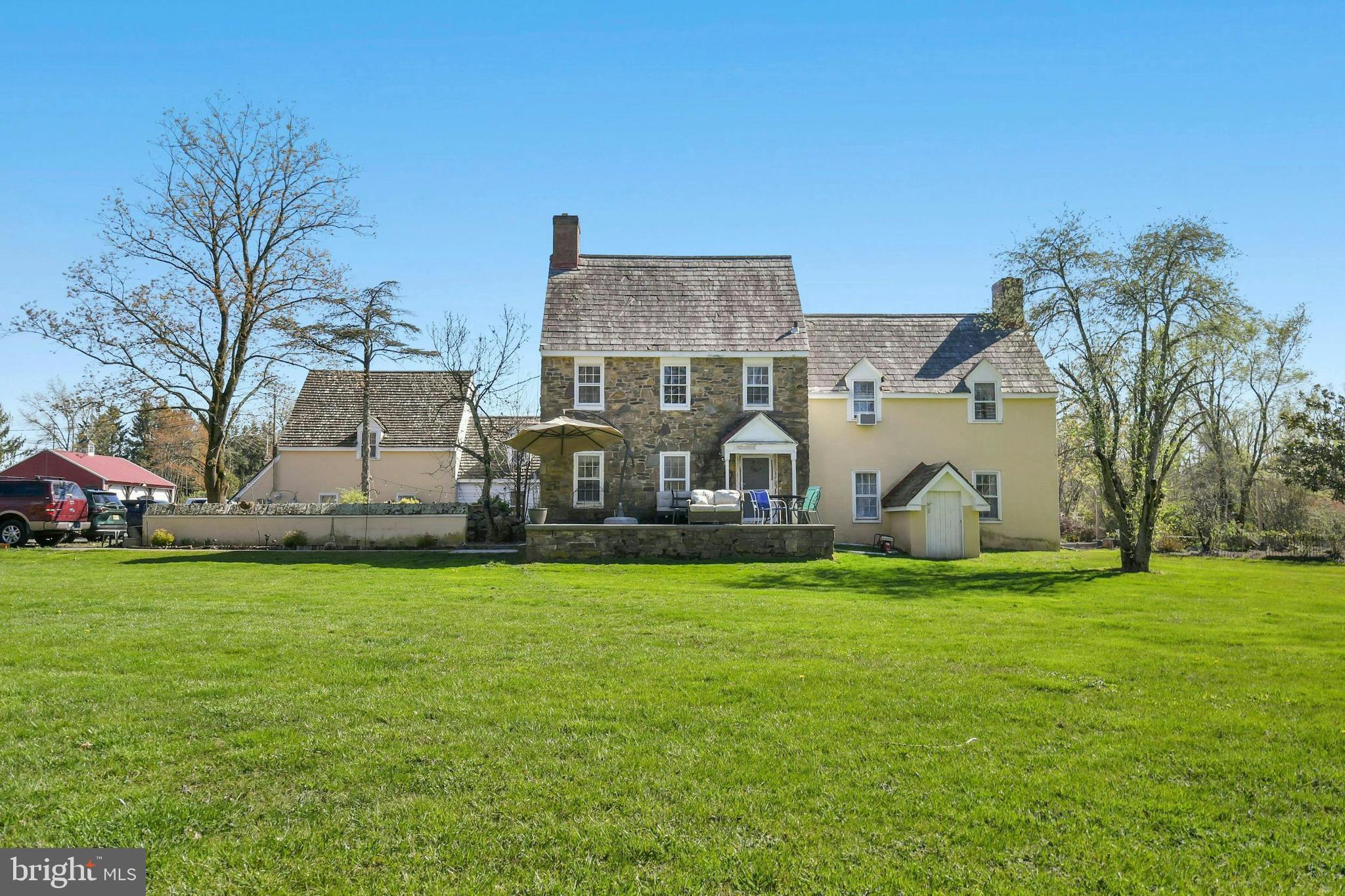 6052 German Road Pipersville, PA 18947 - Photo 1 of 77 The Stone Front Main Farmhouse is Delightful!