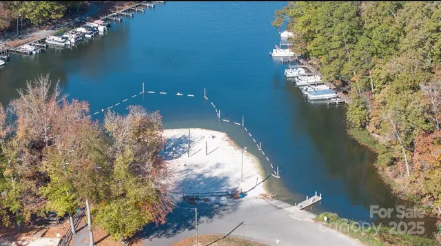 a view of boat floating on water